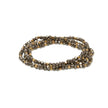 4 Row Gold Bead Bracelets