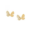 Detailed Butterfly Stud Earrings