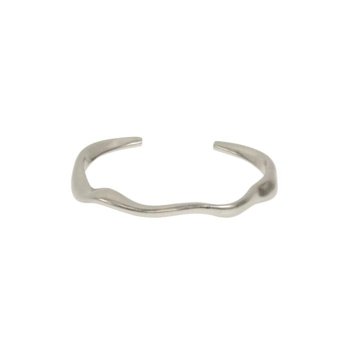 Silver Irregular Cuff Bracelet