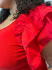 Layla Shirt -Red