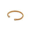 Gold Mesh Chain Cuff Bracelet