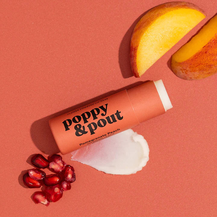 Poppy and Pout - Pomegranate Peach