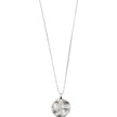 Cancer Horoscope Necklace Silver Plated Crystal