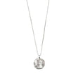 Leo Horoscope Necklace Silver Plated Crystal